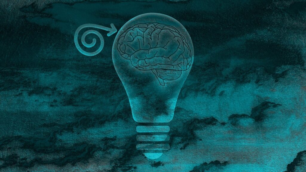 brein in lamp